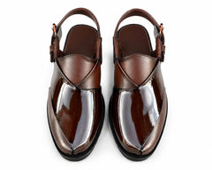 Regent Heritage Buckle Leather Sandal