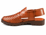 Premium Tan Woven Peshawari Sandal