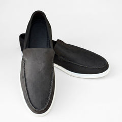 Classic Black Slip-On Shoes for Men