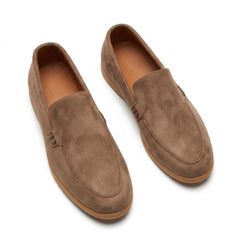 Classic Brown Suede Shoes