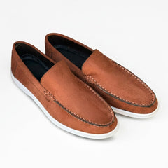 Men’s Casual Brown Slip-On Shoes