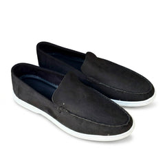 Classic Black Slip-On Shoes for Men