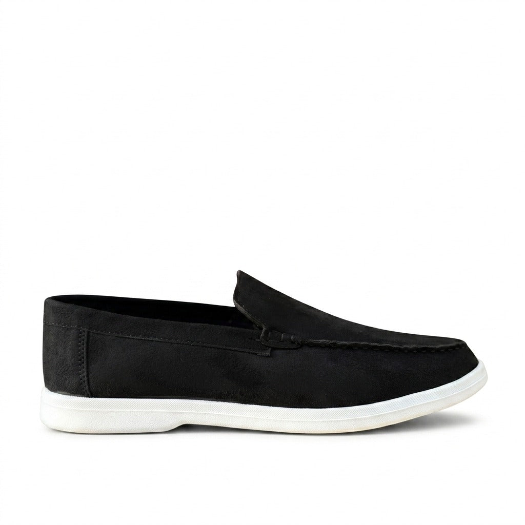 Classic Black Slip-On Shoes for Men