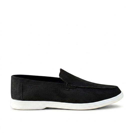 Classic Black Slip-On Shoes for Men