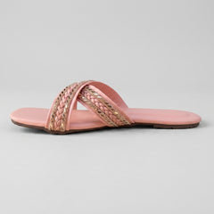 Stylish Pink Fancy Flats