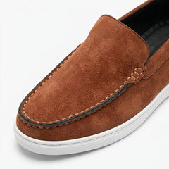 Men’s Casual Brown Slip-On Shoes