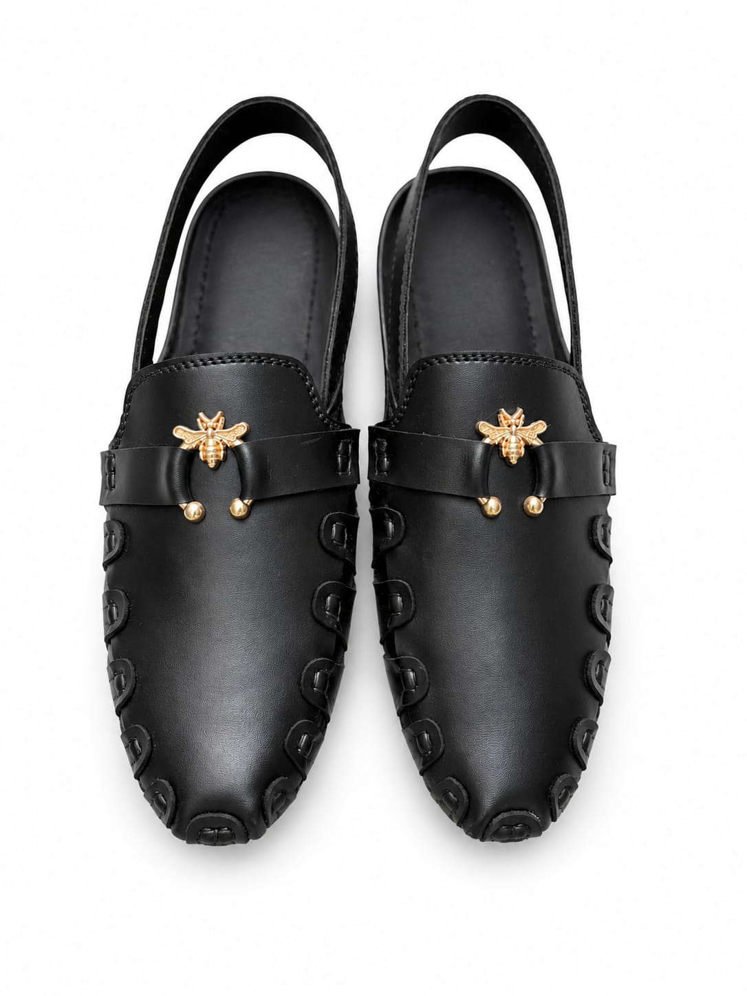 Royal Bee Black Peshawari Sandal