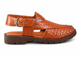 Premium Tan Woven Peshawari Sandal