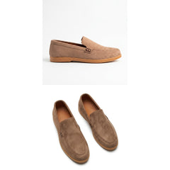 Classic Brown Suede Shoes