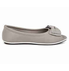 Pearl Touch Open Toe Flats